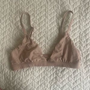 SKIMS Triangle Bralette in Clay
